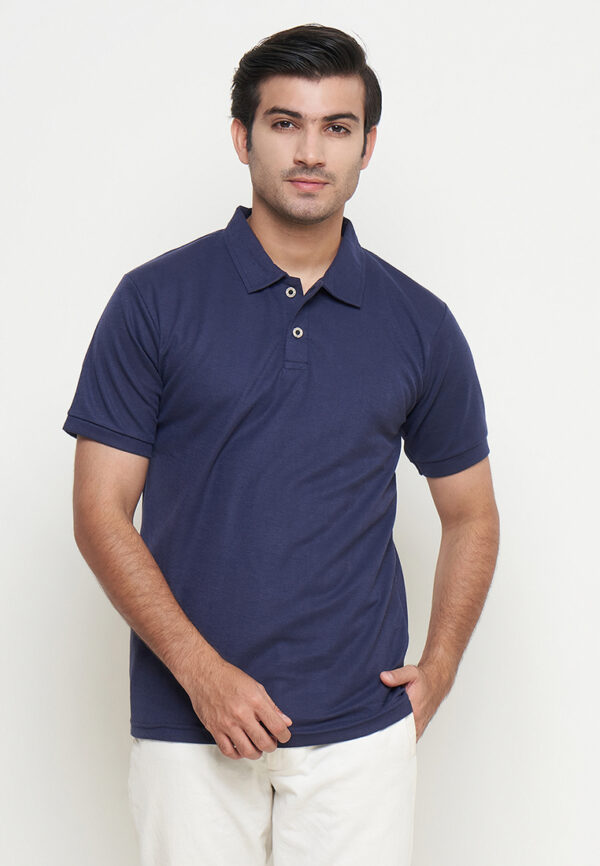 Polo Shirt Purple - Polos - Kancing - Gambar 5