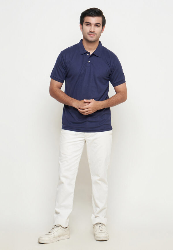 Polo Shirt Purple - Polos - Kancing - Gambar 4