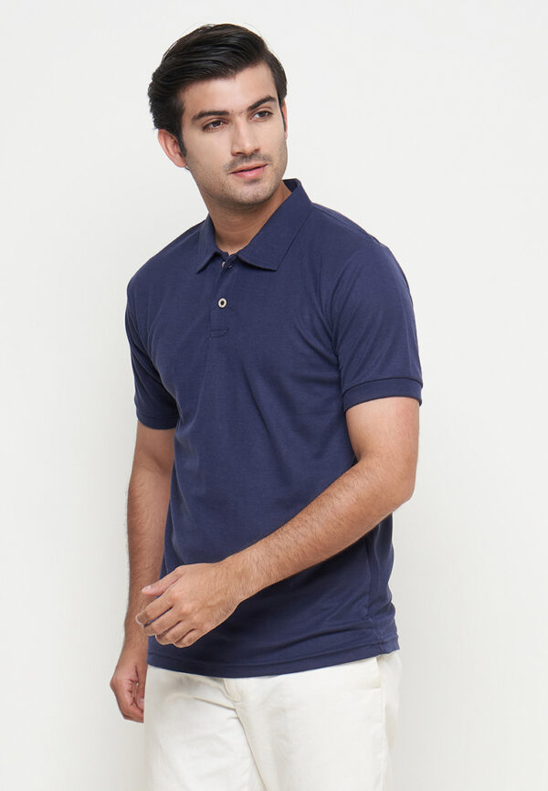 Polo Shirt Purple - Polos - Kancing - Gambar 3