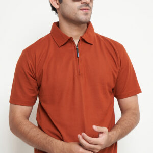 Polo Shirt Orange - Polos - Zipper