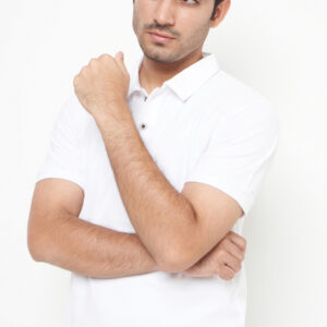Polo Shirt White - Polos - Kancing